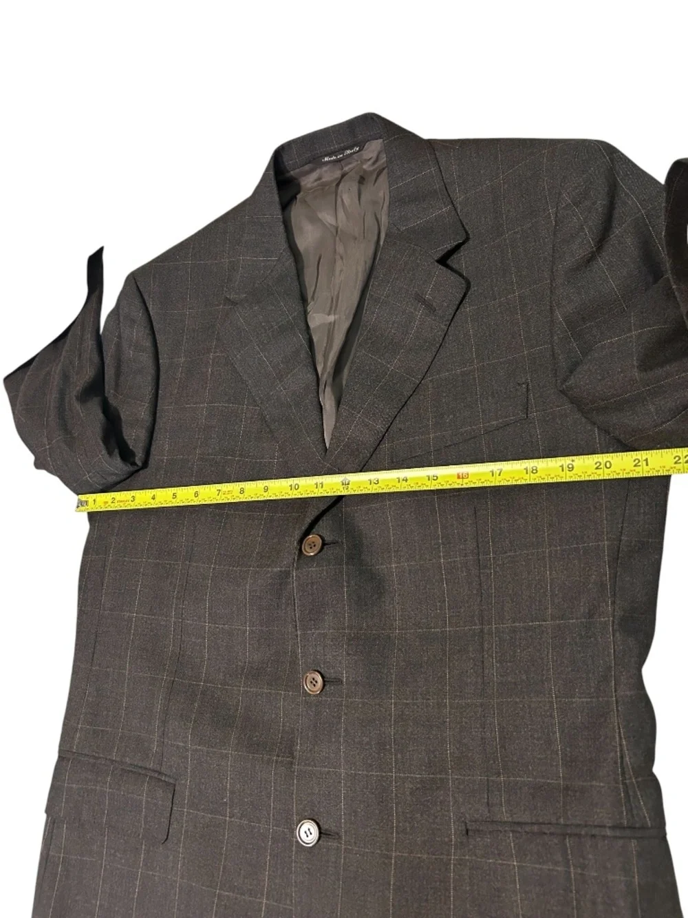 CANALI Brown Wool Blazer Style/Model A 13320 Size EU 52 R US 42 100% Wool EUC